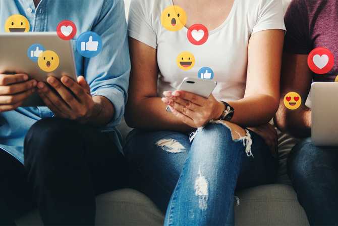 Likes on social media